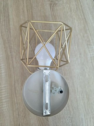 Aplique de pared diseño geométrico