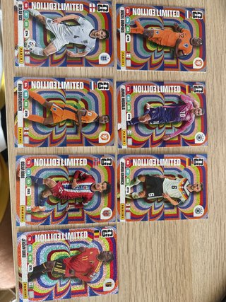 Pack de cromos de fútbol Limited Edition