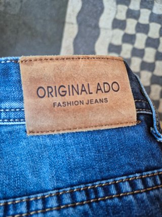 Jeans Orginal Ado vita alta blu