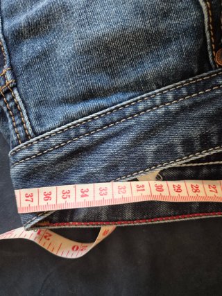 Jeans Orginal Ado vita alta blu