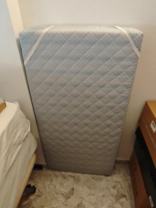 Cuna madera maciza Drewex + Colchón