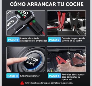 Arrancador ACEZUK Coche y Moto