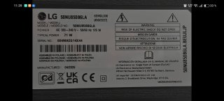 TV LG 4K 50 pulgadas