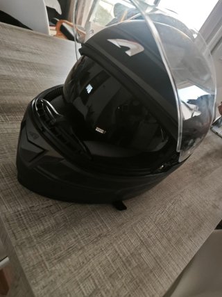 Casco Astone Talla S Negro