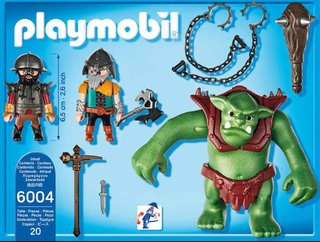 Playmobil Troll Gigante con Guerrero Ref. 6004