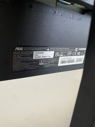 Monitor Gamer AOC 27” Freesync