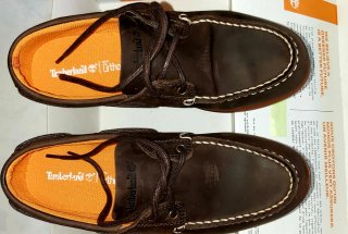 Timberland Cedar Bay Mocasines Piel Marrón Talla 4