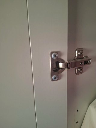 Armario blanco 2 puertas ikea