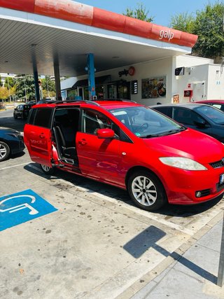 Mazda5 2.0gasolina 7plazas Pegatina ambiental “C”