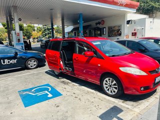 Mazda5 2.0gasolina 7plazas Pegatina ambiental “C”