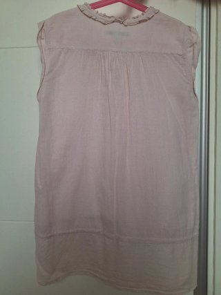 Blusa niña sin mangas Massimo Dutti bordada