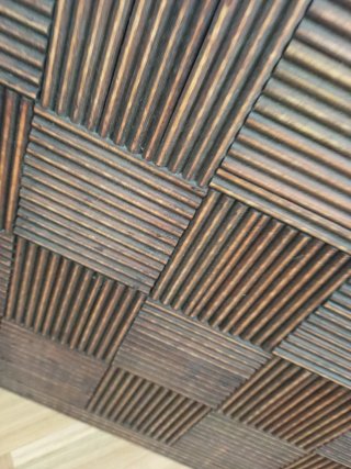 Baúl Banak Rattan y Madera