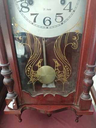 Reloj de pared clásico de madera,polaris