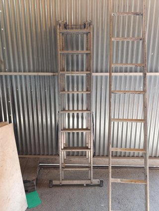 Escaleras de aluminio