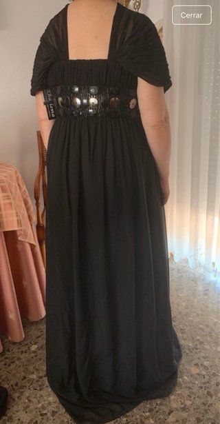 Vestido fiesta negro Kharisma