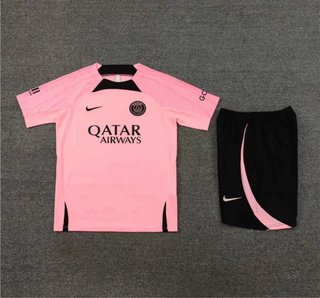 Completo calcio PSG rosa taglia S