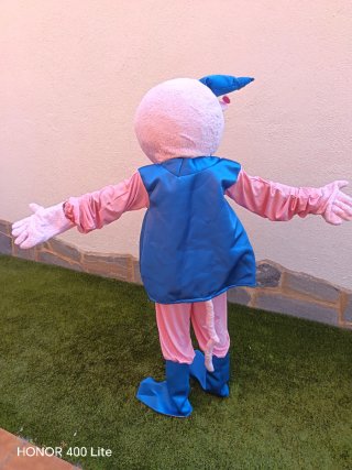 Disfraz George Pig Talla Única