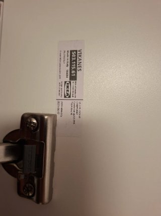 Armario IKEA blanco puertas VIKANES muy amplio