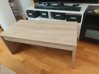 Mesa de salón elevable 102x50cm