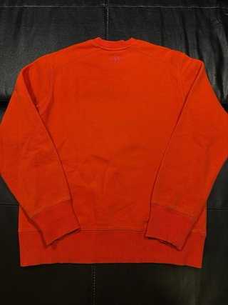 Sudadera Adidas Vintage Talla M Naranja