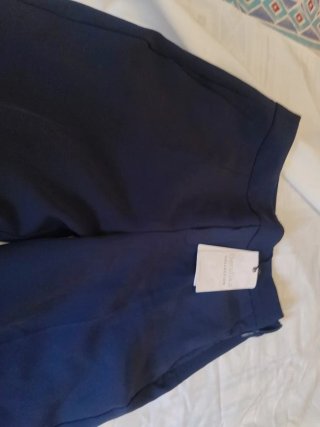 Pantalón vestir Stradivarius T S azul