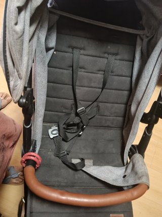 Carrito de paseo gris