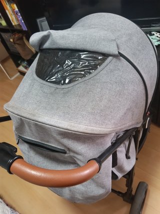 Carrito de paseo gris