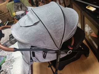 Carrito de paseo gris