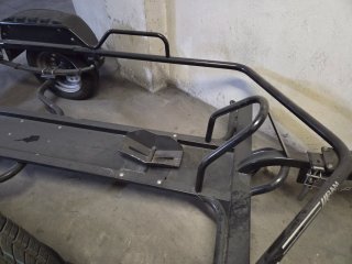 Remolque moto basculante