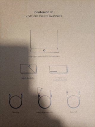 Router Vodafone H 500-s usado