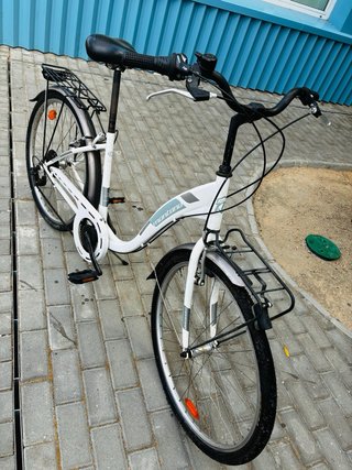 Bicicleta Montaña Blanca 26 pulgadas
