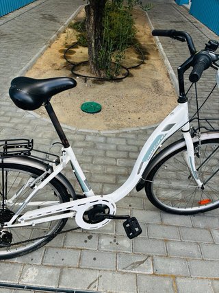 Bicicleta Montaña Blanca 26 pulgadas