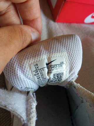 Scarpe Nike Bambino Bianche Tg 31.5
