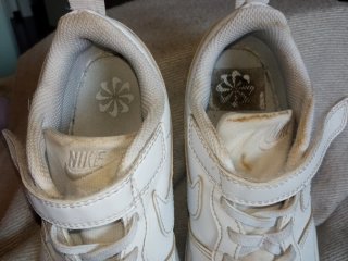 Scarpe Nike Bambino Bianche Tg 31.5