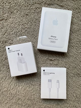 Pack Apple iPhone: Cargador, Batería y Cable
