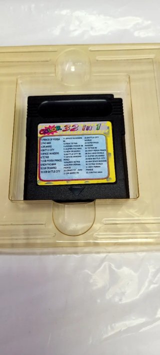 Cartucho 32 en 1 Game Boy Color