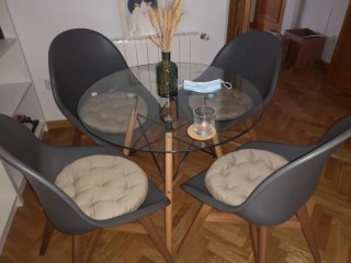 Cojines redondos H&M HOME (4 unidades)
