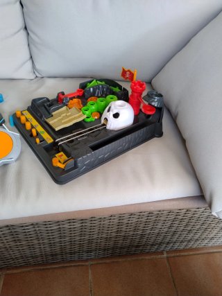 Pack Juegos Mesa: Lanzador y Calavera
