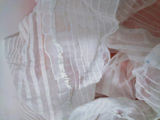 Conjunto piezas organza 1910/1920