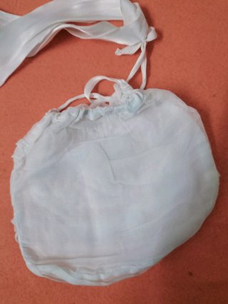 Conjunto piezas organza 1910/1920