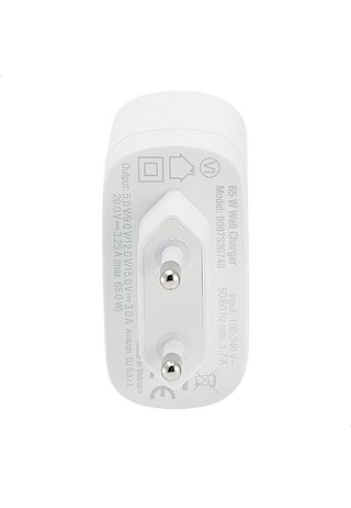 10 Cargadores USB-C GaN 65W Amazon Basics