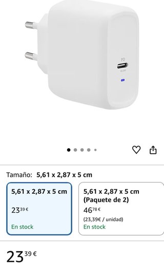 10 Cargadores USB-C GaN 65W Amazon Basics