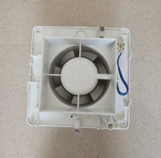 Extractor de baño S&P blanco
