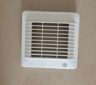 Extractor de baño S&P blanco