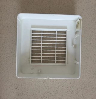 Extractor de baño S&P blanco