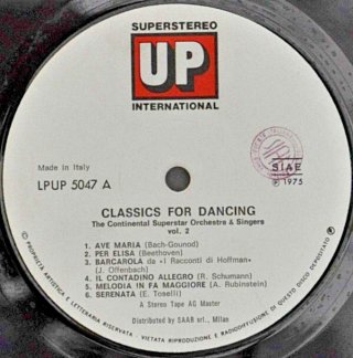 Classics for Dancing LP Vol. 2
