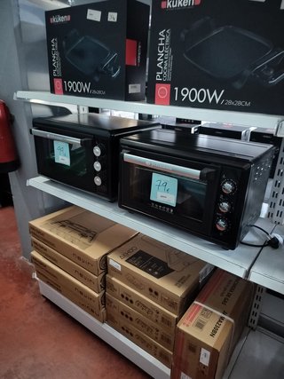 Horno de sobremesa de exposición desde