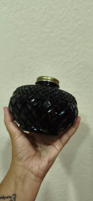Antiguo Quinqué de Cristal