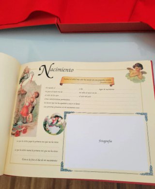 Libro recuerdos bebé Cunill