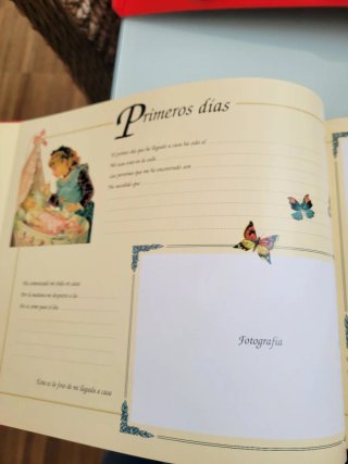 Libro recuerdos bebé Cunill